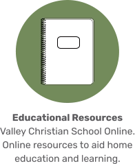 Educational Resources Valley Christian School Online. Online resources to aid home education and learning.