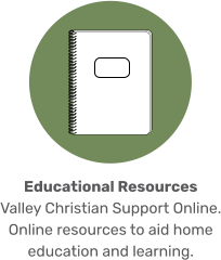 Educational Resources Valley Christian Support Online. Online resources to aid home education and learning.